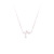Pulsatile Heart Korean Pendant Necklace ECG Necklace Electroplated Real Gold Girls' Clavicle Chain Female Titanium Ornament Female