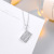 Abacus Necklace Japanese and Korean New All-Match Diamond-Embedded Internet Celebrity Same Style Creative Pendant Girls Niche Clavicle Chain Wholesale