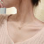 Korean Style Sense of Design Bear Necklace Female Niche 2021 New Light Luxury Clavicle Chain Accessories Necklace Jewelry Wholesale