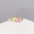 Japanese and Korean Temperamental Micro Inlaid Zircon Swan Open Ring Adjustable Simple Personality Ring Internet-Famous Index Finger Ring Female