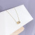 Small Waist TikTok Same Style Clavicle Chain Pendant New Japanese and Korean Style Xiaohongshu Same Style Girl Necklace Neck Accessories Jewelry