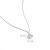 Small Skirt Clavicle Chain Necklace Japanese and Korean New Fashion Simple Temperament Matching Girl Fan Necklace Wholesale