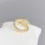 Korean Fashion Snake Ring Snake Bone Ring Snake Head Index Finger Elastic Open Full Diamond Snake Ring Couple Rings Men and Women Jewelry