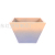 F1827 PB Plastic Flowerpot Melamine Flowerpot Imitation Porcelain Flowerpot Square Wood Grain Basin