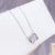 Full Diamond Small Waist Necklace Classic Trending on TikTok Xiaohongshu Same Style Women's Clavicle Chain Female Jewelry Wholesale
