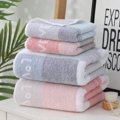 Fu Tian-Couple Towel Regent Yarn Towel Super Soft Absorbent Face Towel Love Couple Face Cloth