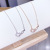 Fresh Simple Versatile Cat Fish Necklace Japanese and Korean New Popular Internet Celebrity Same Style Niche Clavicle Chain Necklace