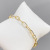 European and American Foreign Trade Original Single Bracelet Gold Plated Five-Pointed Star Bracelet Fashion Ins Style Exaggerated Personalized Hand Jewelry Wholesale