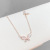 Butterfly Necklace Female Niche Design Clavicle Chain Ins Cold Wind Net Red Necklace Simple Temperament 2021 New