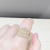European and American High-Key Dignified Shining Diamond Zircon Index Finger Ring Internet Celebrity Simple Fashion Personality Joint Open Ring Fashion Female