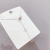 Korean Style Fashionable Small Waist Tassel Micro Full Diamond Necklace Women's All-Match Simple Fashion Short Necklace Live Broadcast Same Style Jewelry