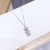Tiktok Same Style Clavicle Chain Teddy Bear Pendant Necklace Female Fashion Accessories Simple Cute Jewelry Internet Celebrity