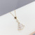 Korean Dongdaemun Short Necklace Women's Fashion Unique and Exquisite Temperamental Popular Internet Celebrity Skirt Inlaid Zircon Clavicle Chain