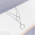 Double C Letter Necklace Women's Fashion Clavicle Chain Ins Online Influencer Necklace Women's Simple Fashion Necklace Jewelry Wholesale