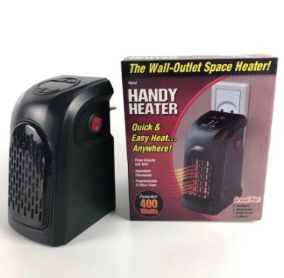 Small Mini Electric Fan Handy Heater Office Home Heater Warm Air Blower Heater