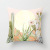 2021 New Creative Light-Colored Tropical Plants Pillow Cover Peach Skin Fabric Home Ornament Pillow Cushion Cover Customizable
