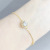 INS Series Single Zircon Girls' Bracelet Japanese and Korean New Simple Personality Elegant Jewelry Small Jewelry Factory Wholesale
