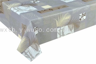 New PVC Waterproof and Oil-Proof Tablecloth Factory Direct Sales