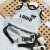 Children's Clothing New Children's Korean-Style Boys' Suit Summer Cartoon Sports Children's Shorts Two-Piece Suit Little Kids' Suit