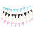 Gilding Pennant Festival Party Dress up Gilding Dots Pennant Decorative Colorful Flags