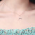 Mermaid Necklace Fishtail Necklace Mermaid Girls' Clavicle Chain Japanese and Korean New All-Match Diamond-Embedded Small Jewelry
