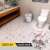 Toilet waterproof floor sticker ceramic tile wall sticker self adhesive kitchen floor antiskid Bohemian floor sticker