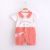 Baby Summer Jumpsuit Baby Short Sleeve Rompers Jumpsuit Modal Boneless Romper