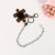 Simple Leather Reel Chain Mobile Phone Strap Pendant Keychain Mobile Phone Decorative Ornaments