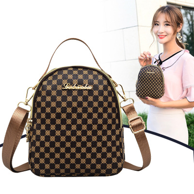 Women's Bag 2021 New Korean Style Shoulder Bag Fashion Casual All-Match Messenger Bag Presbyopic Mobile Coin Purse Wholesale