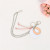 Simple Leather Reel Chain Mobile Phone Strap Pendant Keychain Mobile Phone Decorative Ornaments