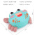 Cross-Border Cartoon Pressing Crab Toy Sliding Baby Children Gift Warrior Inertia Glide Toy Stall