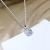 Korean Style Fashion Retro Rose Ins Necklace Cold Style Simple Clavicle Chain Women's Necklace Ornament Wholesale