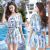 2021 New Swimsuit Women's Gather Conservative Fashion Slim Looking Belly Covering Slim Hot Spring Dress Style Women's Swimsuit