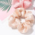 Chery Color Released Circle Japanese and Korean Elegant All-Match Hair Band Ins Style Satin Girl Large Intestine Ring Cross-Border New Arrival