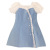 Girls' Internet Celebrity Summer Dress 2021 New Children's Clothing Children's Denim Skirt Baby Fashionable Princess Dress Summer