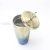 500ml Coffee Cup with Straw Diamond Cut Surface Stainless Steel Coffee Cup Fashion Water Cup