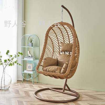 Swing Outdoor Hanging Basket Chair Home Rattan Chair Indoor Cradle Chair Balcony Outdoor Rocking Chair Foreign Trade