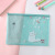 Student Storage Portable Document Bag PVC School Bag Transparent Color A4 Grid Small Flower File Handbag