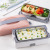 Factory Direct Supply Portable Electric Heating Lunch Box Office Double-Layer Cooking Lunch Box Insulation Electric Lunch Box