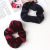 New Autumn and Winter Thickening Solid Color Flannel Headdress Flower Hair Rope Simple All-Match Hair Band Hairband Jewelry Female Juxin