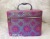 2021 New Colorful Zipper Printing Storage Jewelry Cosmetic Case Large, Medium and Small Three-Piece Set