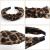 New Internet Celebrity Women's Leopard Print Knotted Wide Headband Stylish Simple and Versatile Crossed Headband Headdress Wholesale