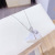 2020 New Internet Celebrity Live Broadcast Gourd Clavicle Chain Female Electroplating Real Gold Necklace Korean Jewelry Ornament Source Factory
