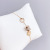 Fashionable Elegant Small Waist Bracelet for Women Japanese and Korean New Internet Celebrity Same Style All-Matching Micro Inlaid Zircon Jewelry Wholesale
