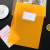 New Arrival Hot Sale Solid Color Frosted Transparent Rotating Buckle Folder Simple and Portable Storage Information Bag