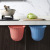 Creative Kitchen Hanging Trash Can without Cover Home Wall-Mounted Storage Bucket Desktop Wastebasket Storage Plastic Storage Bucket Storage Bucket