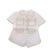 Girls' Summer Clothes Western Style Children's Chanel Suit 2021 New Children's Clothing Little Girl Lace Top Summer Korean Style