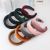 Europe and America Cross Border Hot Selling Popular INS Strip Sponge Solid Color Headband Wide Edge Women's Jewelry Solid Color Headband Hair Accessories