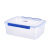Refrigerator Dedicated Fresh-Keeping Box Food Grade Plastic Large Capacity Fruit Container Microwaveable Heating Commercial Transparent Storage Box