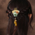 Barrettes Head Clip Chinese Style Coiled Hair Simple Elegant Graceful Antique Children Girl Clip Ponytail Side Clip